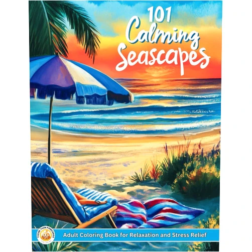 By Those Thin Pancakes (Author), Franklin Hicks (Contributor) 101 Calming Seascapes - Adult Coloring Book for Relaxation and Stress Relief: Over 200 Pages of Beaches, Lighthouses, Coastal Shores, Landscapes, Animals, Houses, Birds, Flowers, and more