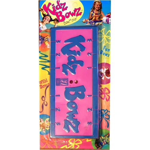 E-Z Bowz Kidz Bowz Bow Maker - Bow Making Tool - Craftng Bowmaker - Professional Designer Bow Maker