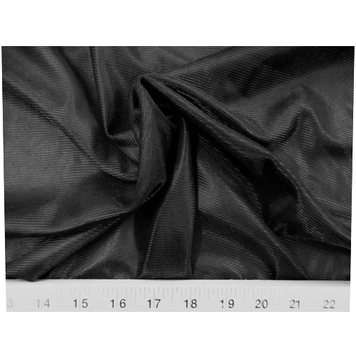 Paylessfabrics.com Yard Discount Fabric Nylon 40 Denier Tricot Stretch Black 108 inch Wide TR15