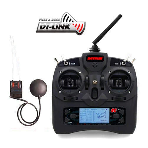 ECHOBBY Dynam Detrum GAVIN-8C 8CH Transmitter with SR86A-G Autopilot Receiver (Left Throttle (Mode 2))