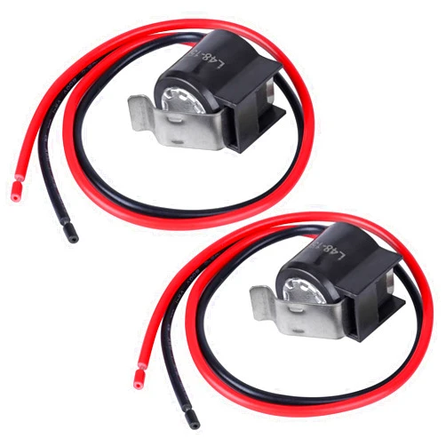 HouseUp Refrigerator Defrost Thermostat W10225581, 2 Pcs Bimetal Defrost Thermostat Exact use for Whirlpool, Sears, Kenmore Refrigerator: Replace