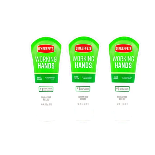 O'Keeffe's Working Hands Hand Cream, Tube, 3 oz Pack of 3