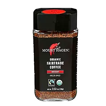Mount Hagen Organic Freeze Dried Instant Ground Coffee, 3.53 oz