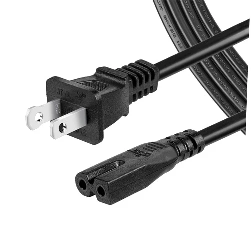 Olort 2 Prong Polarized Power Cord for Vizio E-M-Series Smart HDTV, Vizio Sound Bar AC Power Cable Replacement