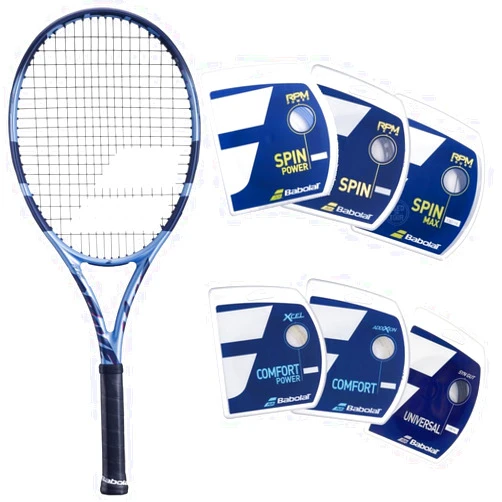 Babolat Pure Drive 11th Gen Tennis Racquet Strung with Your Choice of String