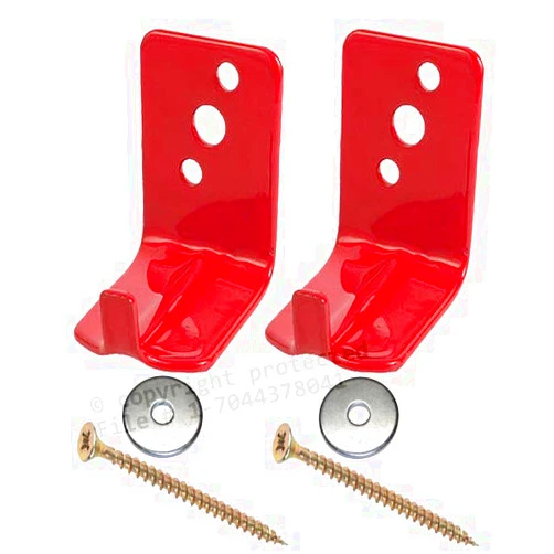 BigDavesYardSale (2 Pack) - Universal Fire Extinguisher Wall Hook, Mount, Bracket, Hanger for 10 to 15lb. Extinguisher - FREE SCREWS & WASHERS INCLUDED