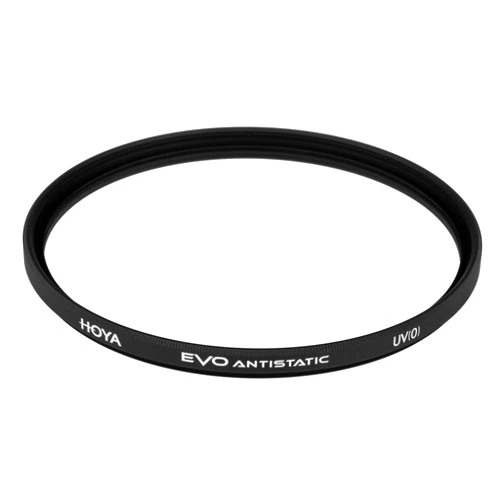 Hoya Evo Antistatic UV Filter - 77mm - Dust/Stain/Water Repellent, Low-Profile Filter Frame