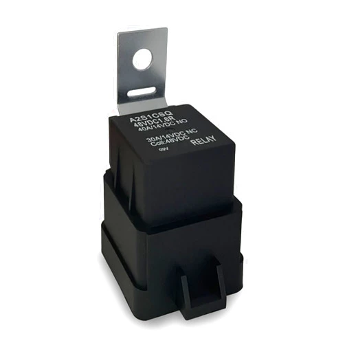 Rizees (2PCS) A2S1CSQ48VDC1.6R Relay Automotive SPDT 40A 48V