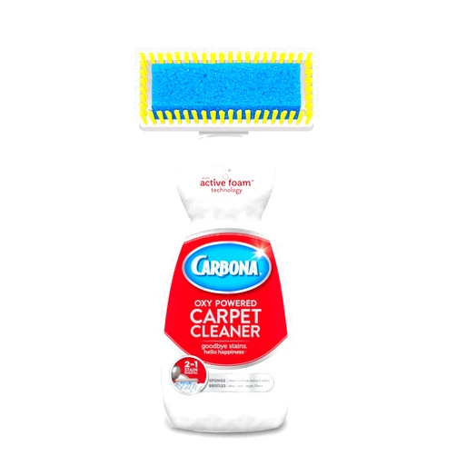 Carbona Carpet Cleaner with Brush | Oxy-Powered Foam for Spot Stain Removal | 13.5 Fl Oz