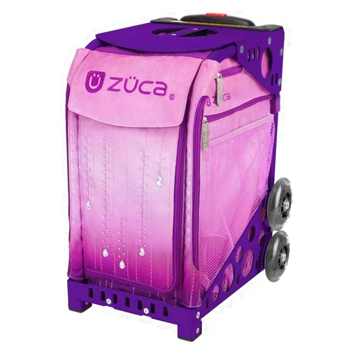 ZUCA Sport Suitcase with Built-in Seat - Velvet Rain Insert Bag, Choose Your Frame Color