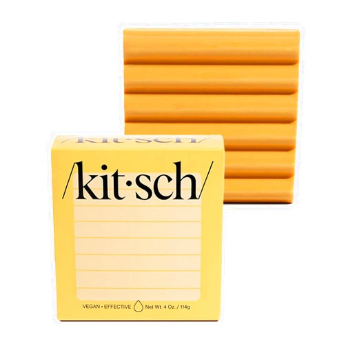 Kitsch Facial Soap & Body Bar –Deep Cleansing, Hydrating & Nourishing Bar Soap | Plastic-Free, Vegan, Cruelty-Free, Paraben-Free | Made in the USA – 4oz