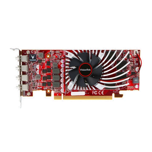 VisionTek GIGABYTE VisionTek AMD Radeon RX 550 Graphic Card 2 GB GDDR5 Full-Height - 901466