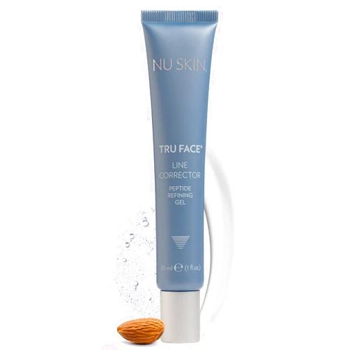 Nu Skin NuSkin Tru Face Line Corrector | Wrinkle Reducing Peptides | Aging for Fine Lines | Targets Mouth Lines & Forehead Wrinkles for Youthful, Smooth Skin | Put on before makeup & Face Wash | 1 Pack