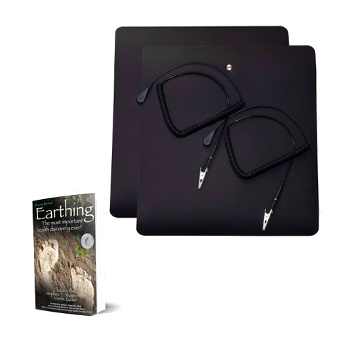 Earthing Grounding Auto Seat Mat, Grounding Mat Reduces Driving Fatigue and Static Electricity Buildup, Clint Ober's EARTHING Products