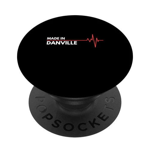 Made In Gainesville Florida Co. Inc. Born In Danville Virginia USA Birth State PopSockets Swappable PopGrip