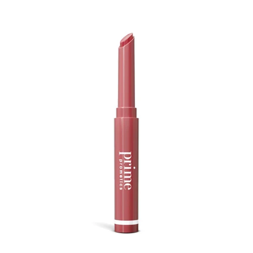 PRIME PROMETICS PrimeLip Plumping Lip Balm for Mature Women – 3-in-1 Lipstick, Gloss & Balm – Non-Stinging Lip Plumper – Smooths Lip Lines, Lightweight, Buildable Color (Velvet Rose)