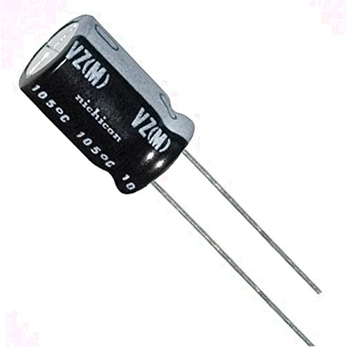 Nichicon UVZ1C102MPD-20 Aluminum Electrolytic Capacitors - Leaded 16V, 1000uF, 10 mm x 16 mm, 20% Tolerance, 5LS (Pack of 20)