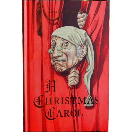 By Charles Dickens (Author) A Christmas Carol Hardcover Book | LitJoyCrate Special Edition | Illustrated and Displayable for Reading and Your Holiday Decor