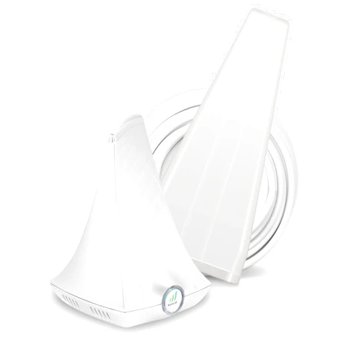 SureCall FlareDB+ Cell Phone Signal Booster for Home & Office; boosts up to 3500 sq ft on 5G/4G LTE, Multi-User, Verizon and AT&T, FCC Approved, USA Company