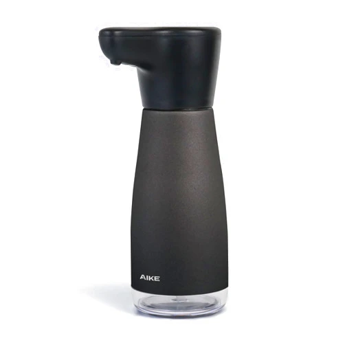 AIKE Automatic Rechargeable Waterproof Soap Dispenser, Stainless Steel, 14fl.oz, Model AK1337
