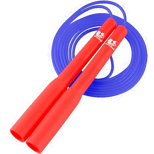 Buddy Lee Jump Ropes Buddy Lee Magic Speed Pro Fitness Jump Rope - Blue | Ergonomically Designed Long Handles| Flower Cup Adjustment System| Endorsed by Jump Rope Champions | A Perfect Choice For Kids & Adults