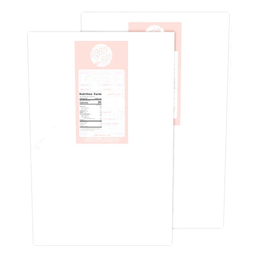 paper2eat edible Wafer Paper Sheets Standard Plus 8.5
