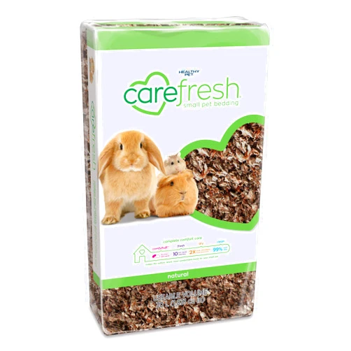 carefresh 99% Dust-Free Natural Paper Small Pet Bedding with Odor Control, 30 L