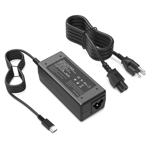 VJYUIJAY Universal 65W USB C Laptop Charger Compatible with HP chromebook Lenovo Dell Acer Asus Samsung Google Computer Type C Power Adapter