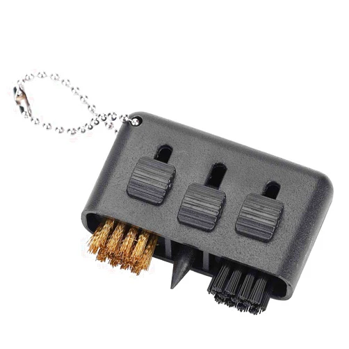 Weiyirot Golf Clean Tool, Pocket-Sized Accessory, Easy to Retract Lightweight Enthusiast Use Professional Use for Cleaning Grooves