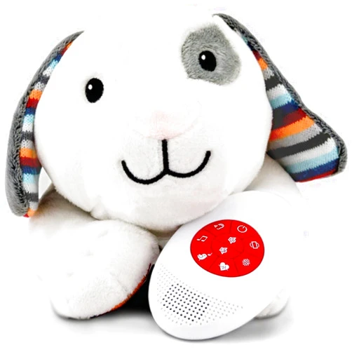 Zazu Kids Zazu Dex The Dog Baby Soother - Baby Musical Soft Toy with Heartbeat Sound and White Noise – Sleep Aid for Babies and Newborn with Cry Sensor and Shake Activation, 10 min Auto Shut Off