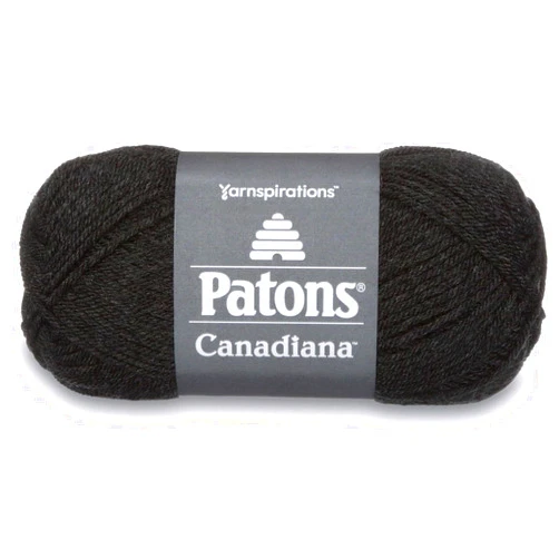 Spinrite Patons Bulk Buy Canadiana Yarn Solids (6-Pack) Dark Grey Mix 244510-100426