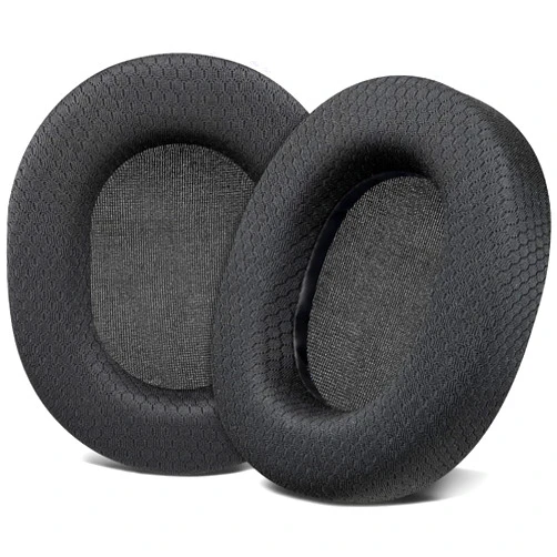 SOULWIT Earpads Replacement for SteelSeries Arctis 1/3/5/Arctis 7/7+/7P/7P+/7X/7X+/9/9X/Pro/Prime(Do Not Fit Any Arctis Nova) Headset, Ear Pads Cushions with High-Density Foam (Arctis MF Black)