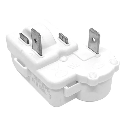 XFYBZN 2Pin Refrigerator Compressor PTC Starter Relay Over Load Protector for Danby Mini Freezer for Haier Fridge for Magic for Chef Refrigerators Accessories Replace ZHB69-120P15 ZHB60-120P15 etc
