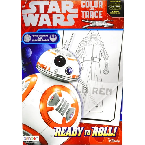 Lucasfilm Ltd Ready to Roll! (Star Wars: the Force Awakens: Color and Trace)