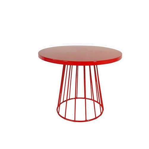 Generic Cake Stand Pedestal Wedding Iron Cake Stand Cake Dessert Pastry Fruit Display Tray Refreshment Tray Dessert Tray Snack Tray Cake Display Stand Cake Tray (Rosso Small Size)