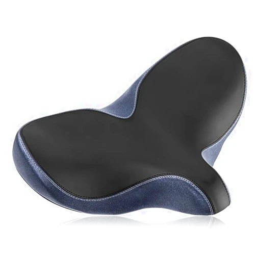 YLG Oversized Comfort Bike Seat Comfortable Replacement Bike Saddle Memory Foam Soft Bike Saddle Waterproof Universal Fit Bicycle Seat for Women Men