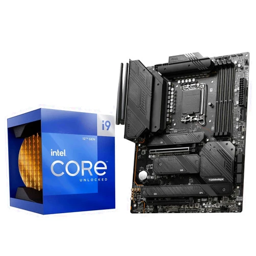 INLAND Micro Center Intel Core i9-12900K 16(8P+8E) Cores up to 5.2 GHz Unlocked LGA 1700 Desktop Processor with Integrated Graphics Bundle with MSI MAG Z790 Tomahawk WiFi Gaming DDR5 Motherboard