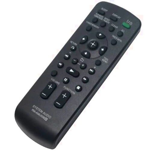 WTTHAI RM-AMU009 Replacement Remote Control Compatible with Sony Mini Hi-Fi Component System MHC-EC609iP CMT-CX4iP CMT-MX500i CMT-FX300i MHC-EC709iP MHC-EC909iP MHC-EC79i CMT-LX20i MHC-EC69i MHC-EC99