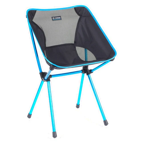 Helinox Café Chair Collapsible Outdoor Dining Chair, Black