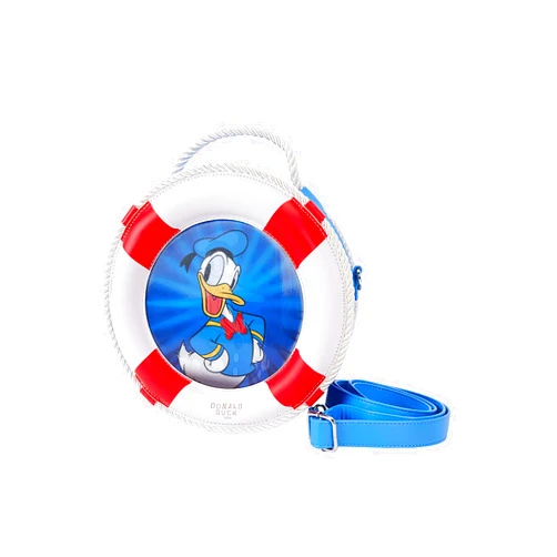 Loungefly Donald Duck 90th Anniversary Lenticular Crossbody Bag Disney
