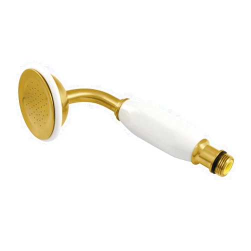 Kingston Brass K106A7 Victorian Hand Shower Head, Brushed Brass