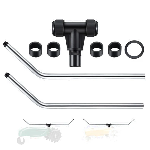 ElectricWise 1 Set Traveling Sprinkler Arms Kit, Tractor Sprinkler Parts Compatible with Nelson and Orbit, T Part with Anti Leak Gasket for Efficient Lawn/Garden Watering