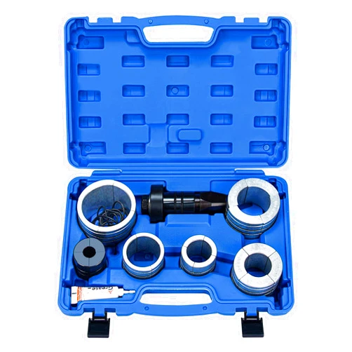 Handor Exhaust Pipe Expander Stretcher Tool Set 1-5/8” to 4-1/4” Hex 28mm (3/4″-10 Thread) Muffler Pipe Spreader