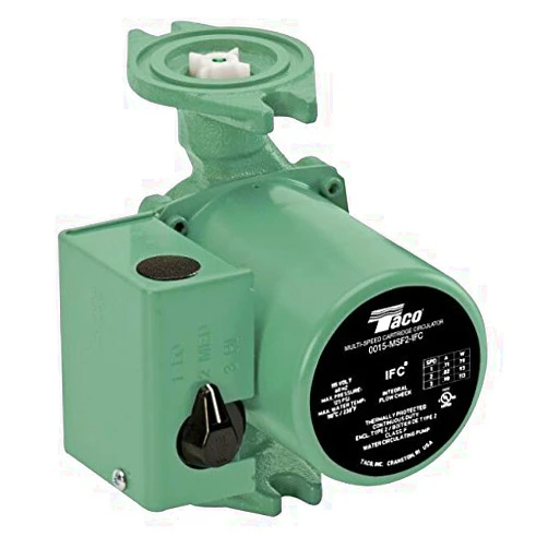 Taco 0015-MSF3-IFC 1/20HP 115V CI Pump 3 Speed, Green