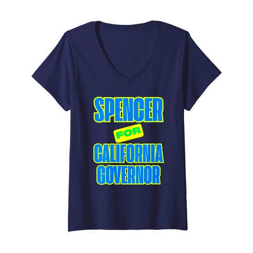 Ziggy's Closet Womens Governor Spencer V-Neck T-Shirt