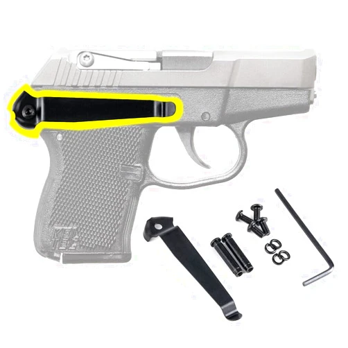 TOFEIC Low Profile Slim Gun Belt Clip - IWB Minimalist Concealed Carry Stealth Holster