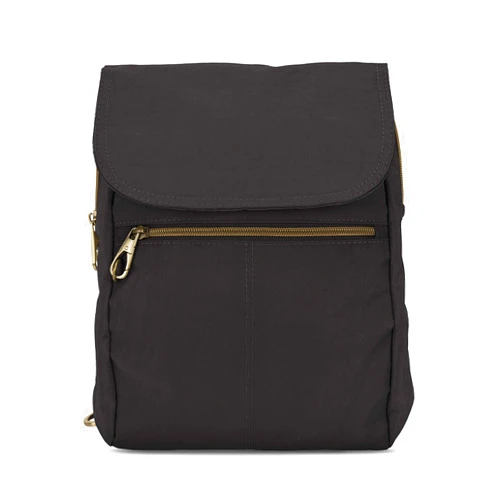 Travelon Anti-theft Signature Slim Backpack, Black