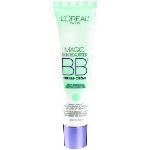 L'Oreal Paris L'Oréal Paris Makeup Magic Skin Beautifier BB Cream Tinted Moisturizer, Anti-Redness, 1 fl oz, 1 Count