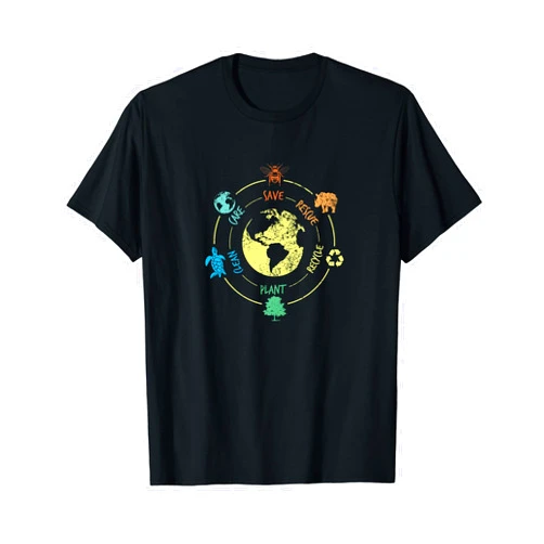 Save the World, Planet and Ocean Gifts + Outfits Save Animals Recycle Earth Day, Save the Ocean T-Shirt
