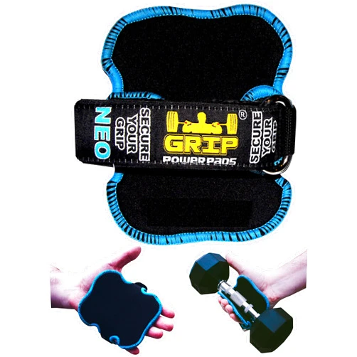 Grip Power Pads® PRO - Lifting Grips The Alternative to Gym Gloves Workout Gloves